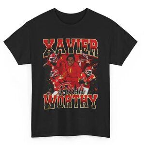Kansas City Chiefs Football Shirts, KC Chiefs Xavier Worthy Shirt Tee